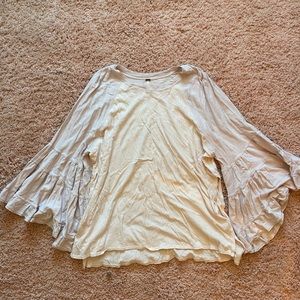 Free People Flowy Long-Sleeve